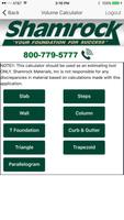 1 Schermata Shamrock Materials Mobile App