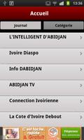 Cote d'ivoire Newspapers Ekran Görüntüsü 1