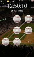 screen lock baseball pattern اسکرین شاٹ 1