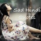 Sad Hindi Quotes-icoon