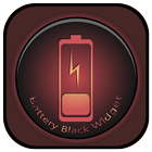 Battery Black Widget icône