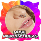 neus piercing ideeën-icoon