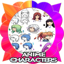 Anime characters draw tutorial-APK