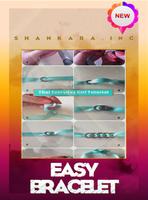 Easy bracelet tutorials-poster