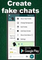 Notsapp Fake chat, SMS, Calls, Fake conversations captura de pantalla 3