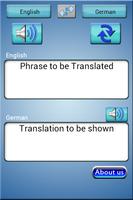 GERMAN TRANSLATOR screenshot 1