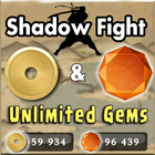 Unlimited Gems & coin for Shadow Fight 2 - Prank icône
