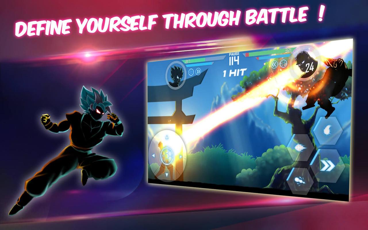  Shadow Super Saiyan Dragon Z Fighters para Android APK 