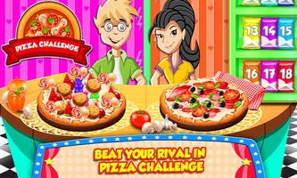 Yummy Pizza Challenge - A Food Challenge Game Affiche