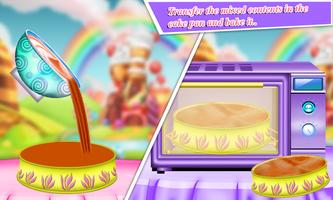 DIY Princess Castle Cake Maker - Kids Cooking Game capture d'écran 2