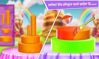 DIY Princess Castle Cake Maker - Kids Cooking Game capture d'écran 3