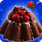 Black Forest Chocolate Cake Maker! Cooking Game آئیکن