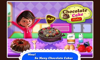 Black Forest Chocolate Cake Maker! Cooking Game Cartaz