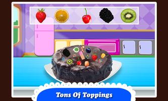Black Forest Chocolate Cake Maker! Cooking Game imagem de tela 3