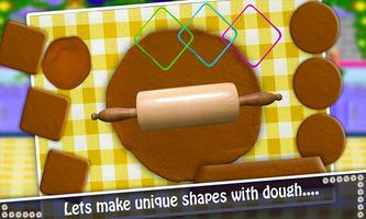 برنامه‌نما Gingerbread House Cake Maker! DIY Cooking Game عکس از صفحه