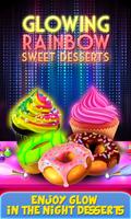 Glow In The Dark Foods! Neon Cupcakes & Glonuts постер