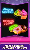 Glow In The Dark Foods! Neon Cupcakes & Glonuts скриншот 1