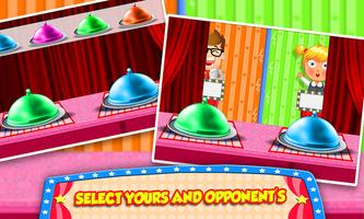 Gummy Food vs Real Food Challenge Spiel Screenshot 1