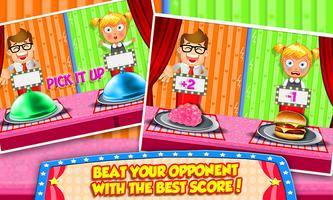 Gummy Food vs Real Food Challenge Spiel Screenshot 2