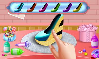 Essbare Prinzessin Schuh Kuchen Maker! DIY Kochen Screenshot 2