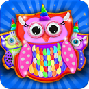 Rainbow Owl Cookies Maker! DIY Cooking Game APK