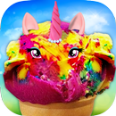 Cầu vồng Unicorn Ice Cream Maker! ảo tưởng APK