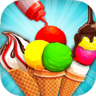 Regenbogen-Eiscreme-Kochen-Koc Zeichen