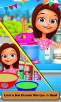 Regenbogen-Eiscreme-Kochen-Koc Screenshot 1