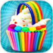 DIY Rainbow Cupcake Maker - Kids Cooking Game