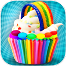 DIY Rainbow Cupcake Maker - Kids Cooking Game APK