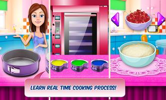 برنامه‌نما Rainbow Shortcake bakery Chef عکس از صفحه