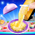 Melted Cheesy Wheel Foods Game! Wheel Of Cheese ícone