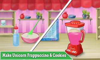 Unicorn Ice Cream Milkshake Maker! Chef Game imagem de tela 1