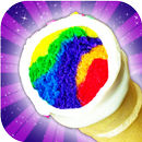 Unicorn Rainbow Ice Cream Cone Cupcake Cooking-APK