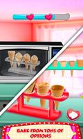 Einhorn Regenbogen Eiscreme Kegel Cupcake Kochen Screenshot 2
