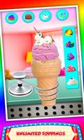 Einhorn Regenbogen Eiscreme Kegel Cupcake Kochen Screenshot 3