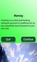برنامه‌نما Account hacker   prank عکس از صفحه