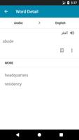 English Arabic Dictionary syot layar 2