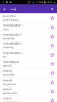 French Dutch Dictionary capture d'écran 2