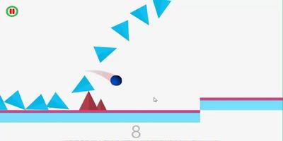 Blue Ball Jump скриншот 3