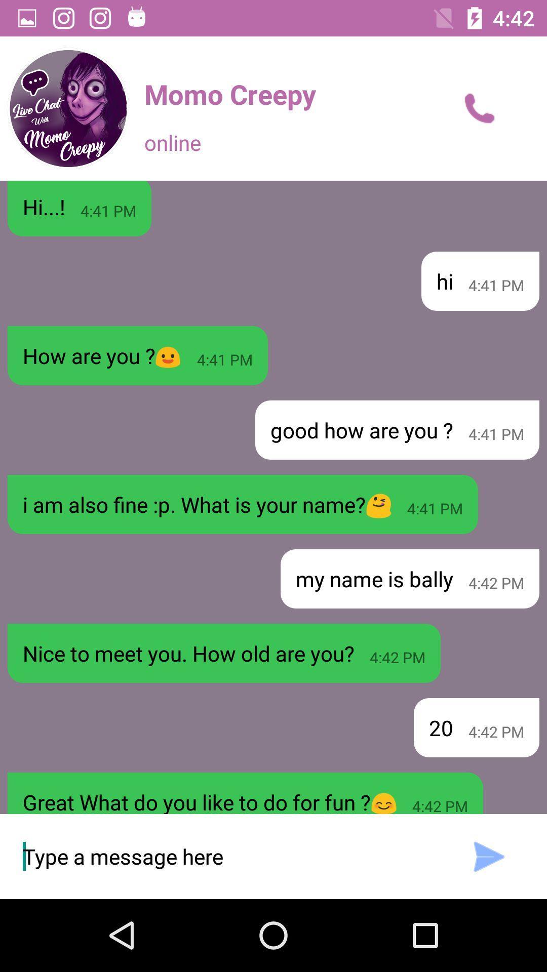 Live Chat With Momo Creepy for Android - APK Download Live Chat With Momo Creepy for Android - APK Download