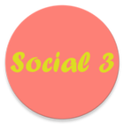 Social 3 icône