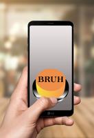 Bruh Button-poster