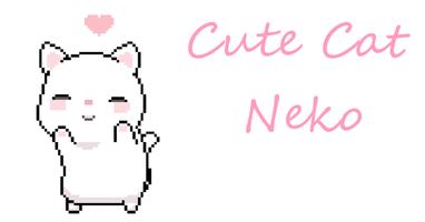Cute Cat Neko Live Wallpaper screenshot 1