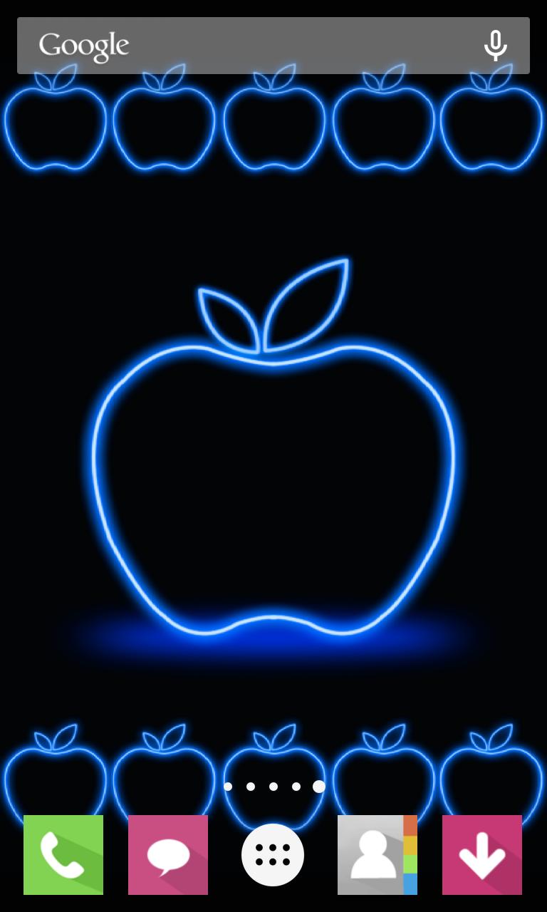 Apple Neon Wallpaper FREE for Android APK Download Apple Neon Wallpaper FREE for Android APK Download