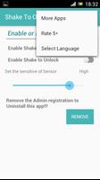 Shake Screen on off MAX FREE screenshot 1