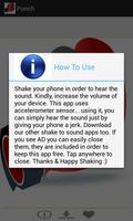 PUNCH - Motion Sensor Punching capture d'écran 1