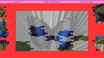 Puzzle Papillon capture d'écran 1