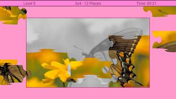 Puzzle Papillon capture d'écran 2