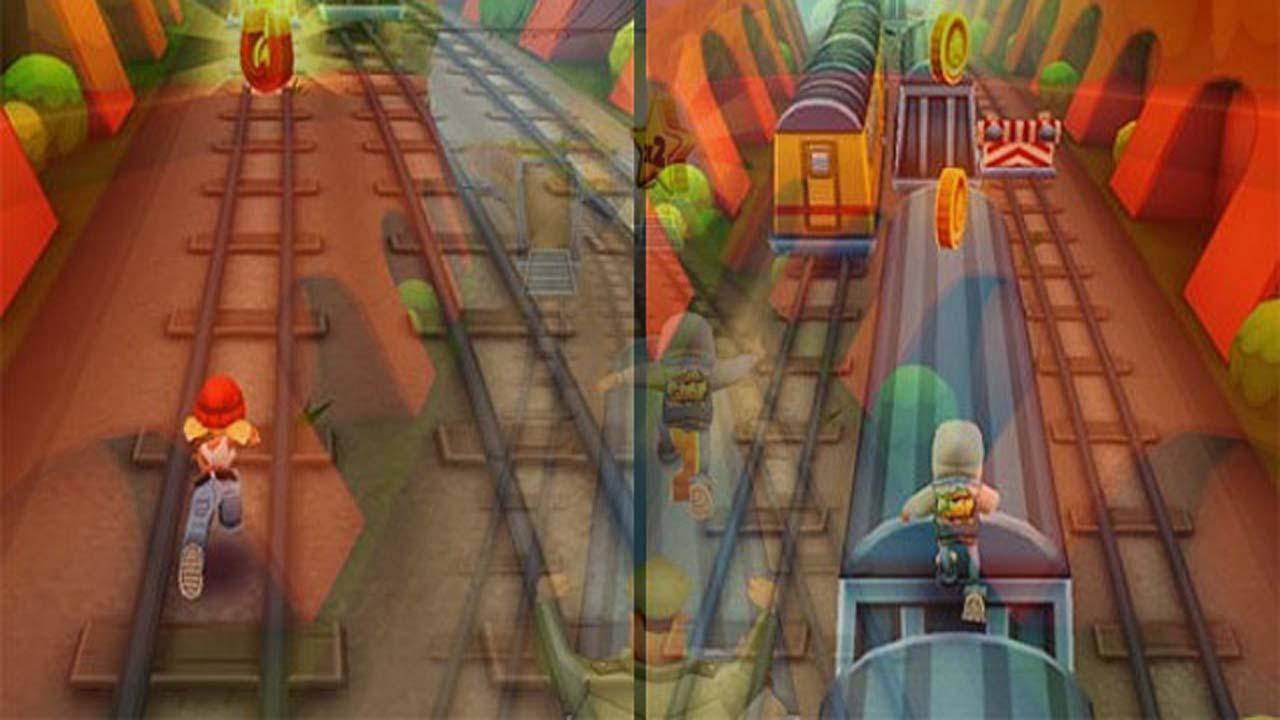 Идеи для локации в игре в жанре Subway Surf.